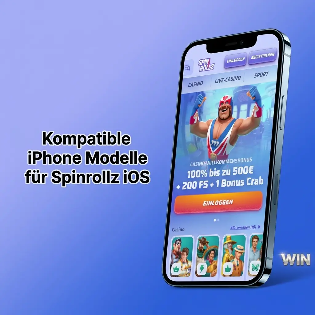 Spinrollz App auf kompatiblen iPhone und iPad Modellen