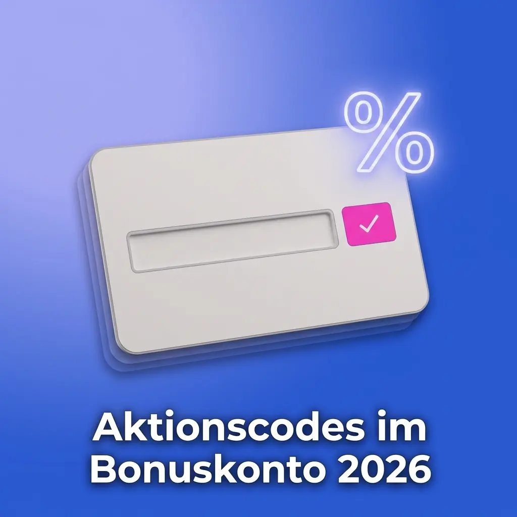 Aktionscodes im Bonuskonto 2026