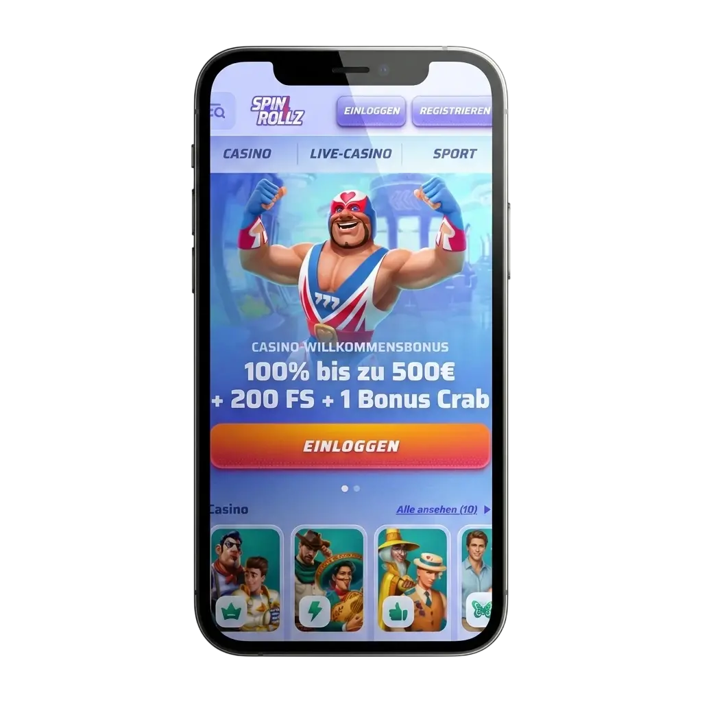 Spinrollz App Download für Android und iOS