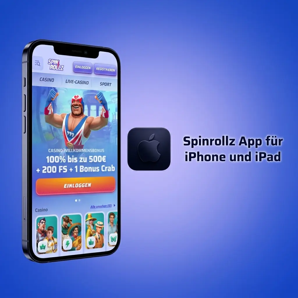 Spinrollz App auf iPhone und iPad