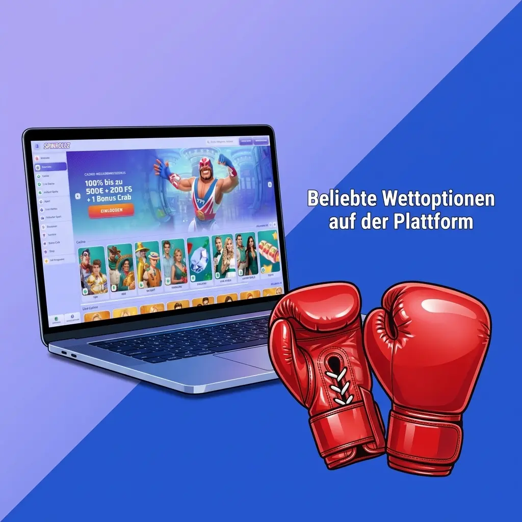 Beliebte Wettoptionen auf der Plattform