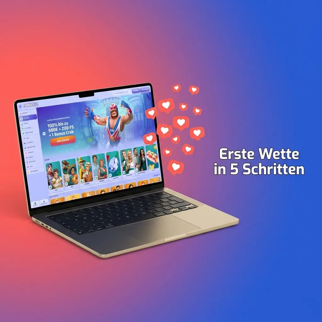 Wettschein für die erste Sportwette