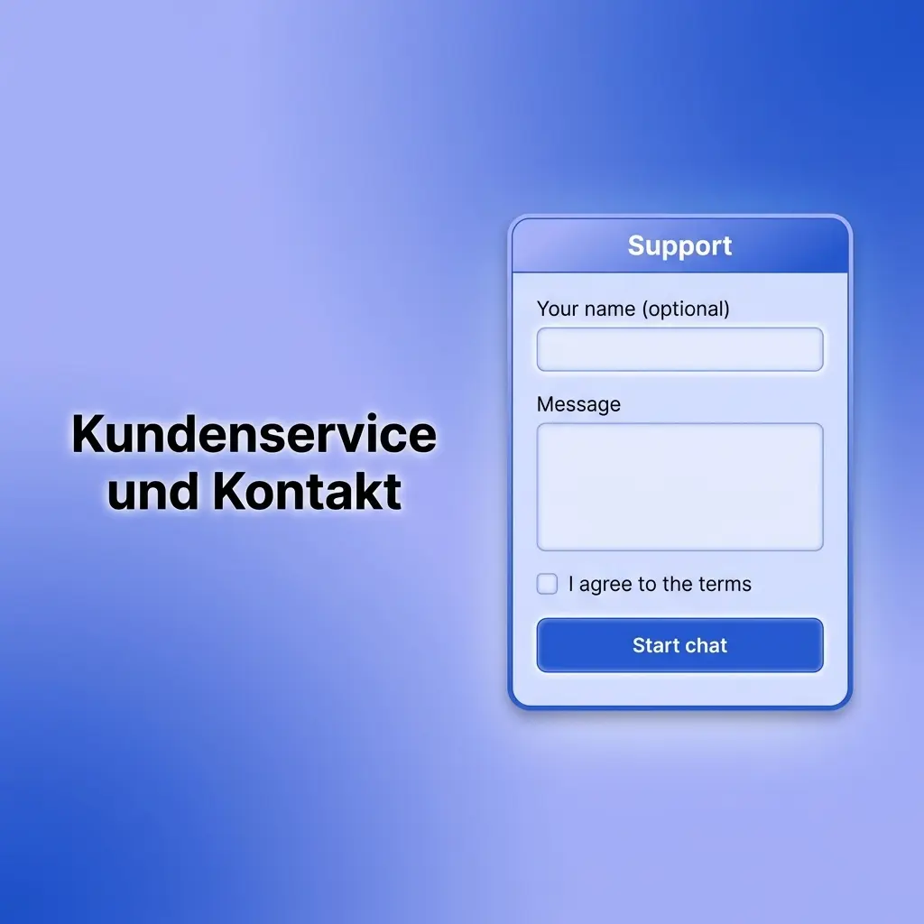 Supportbereich der Spinrollz Plattform