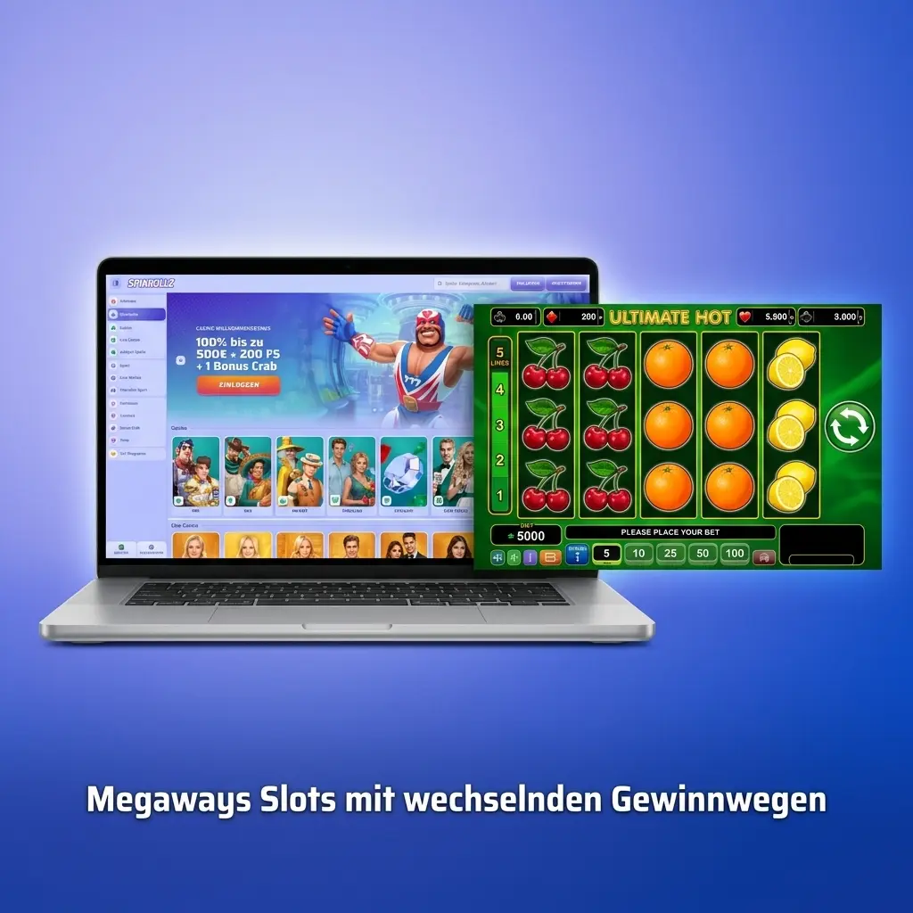 Megaways Slots mit wechselnden Gewinnwegen