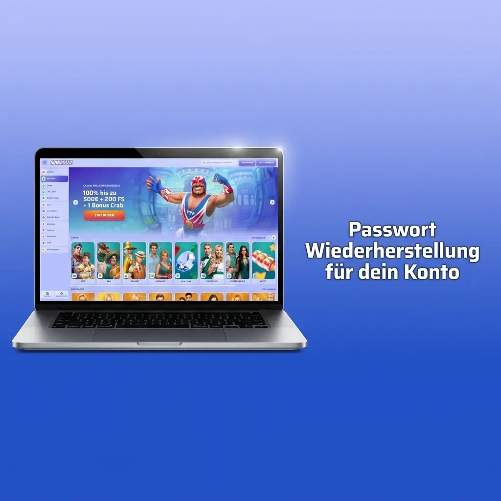 Passwort Wiederherstellung für dein Konto