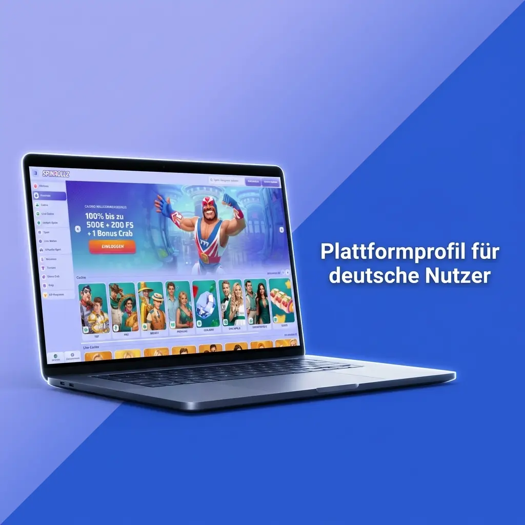 Spinrollz Plattformprofil für deutsche Nutzer