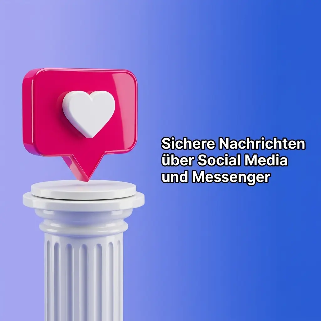 Sichere Nachrichten über Social Media und Messenger