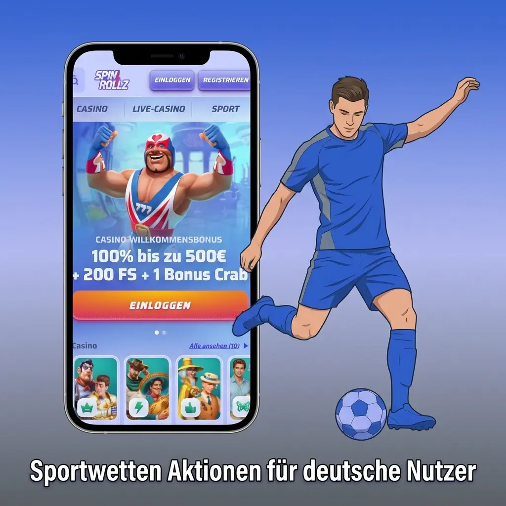 Sportwetten Aktionen für deutsche Nutzer